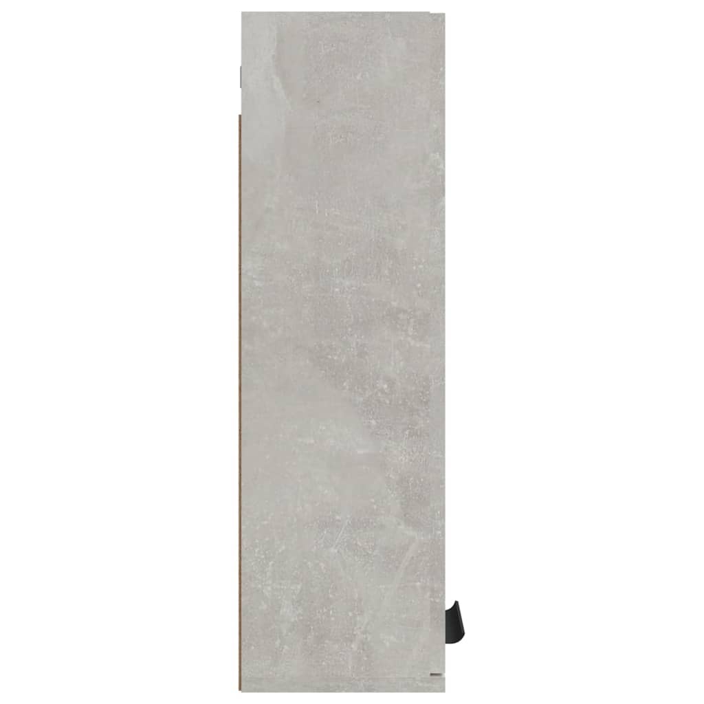 Wall bathroom cabinet concrete gray 32x20x67 cm