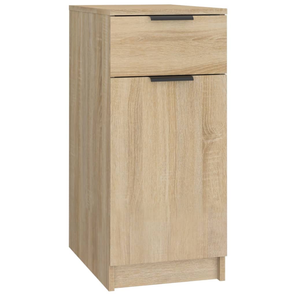 Desk Cabinet Sonoma Oak 33.5x50x75 cm Wood Material