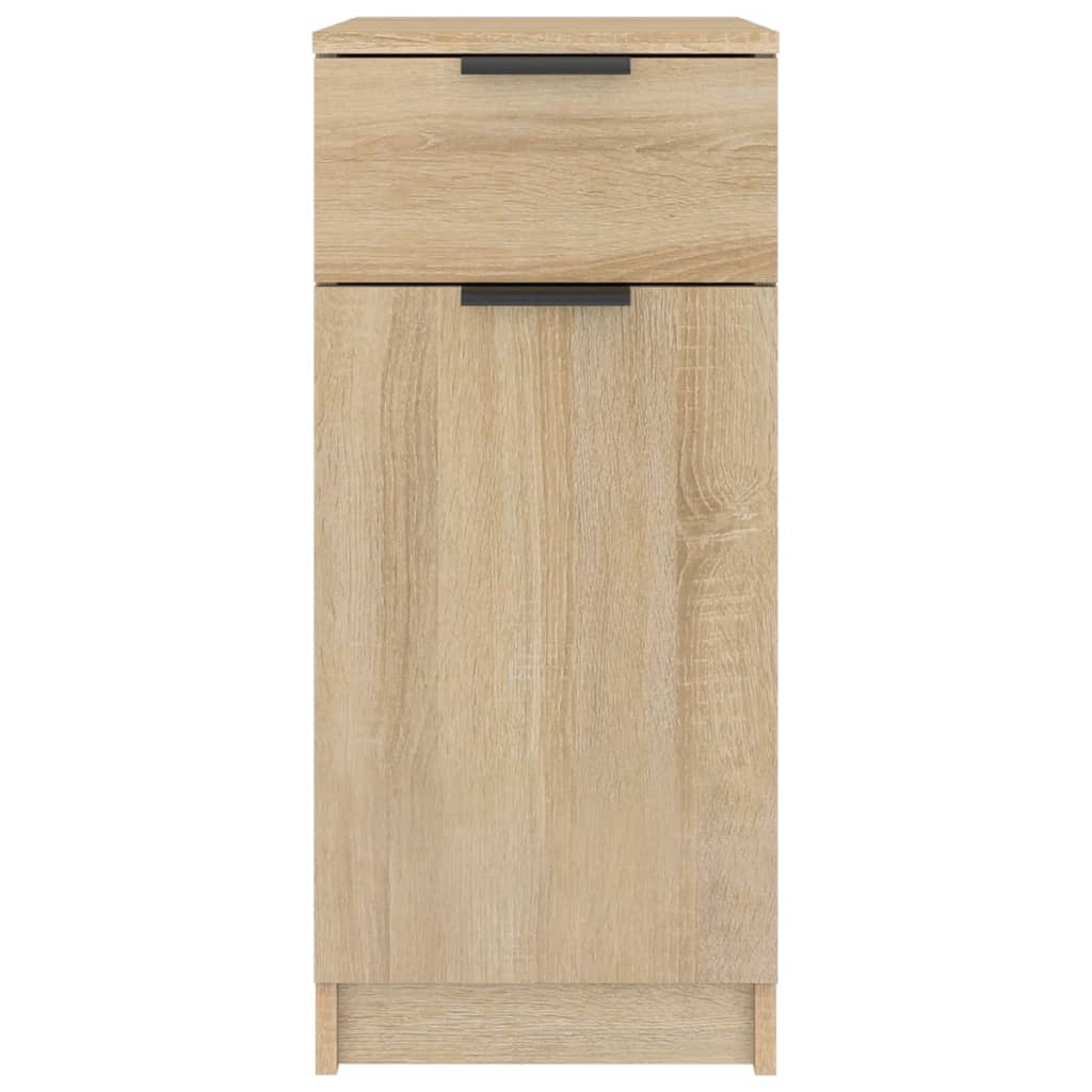 Schreibtischschrank Sonoma-Eiche 33,5x50x75 cm Holzwerkstoff