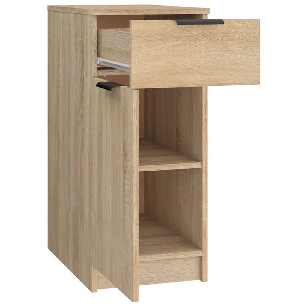 Schreibtischschrank Sonoma-Eiche 33,5x50x75 cm Holzwerkstoff