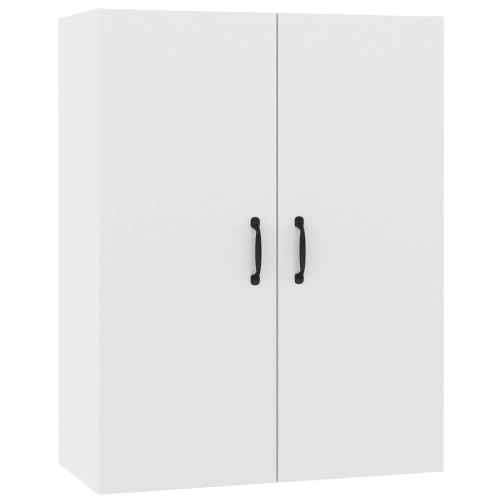 Wall Cabinet White 69.5x34x90 cm Wood Material