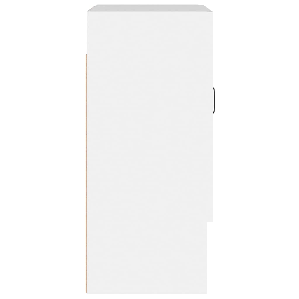 Wall Cabinet White 60x31x70 cm Wood Material