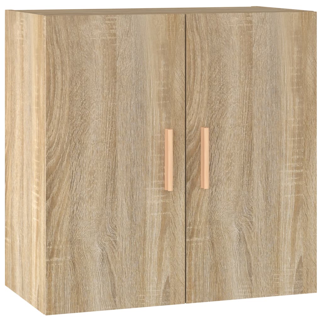 Wall Cabinet Sonoma Oak 60x30x60 cm Wood Material