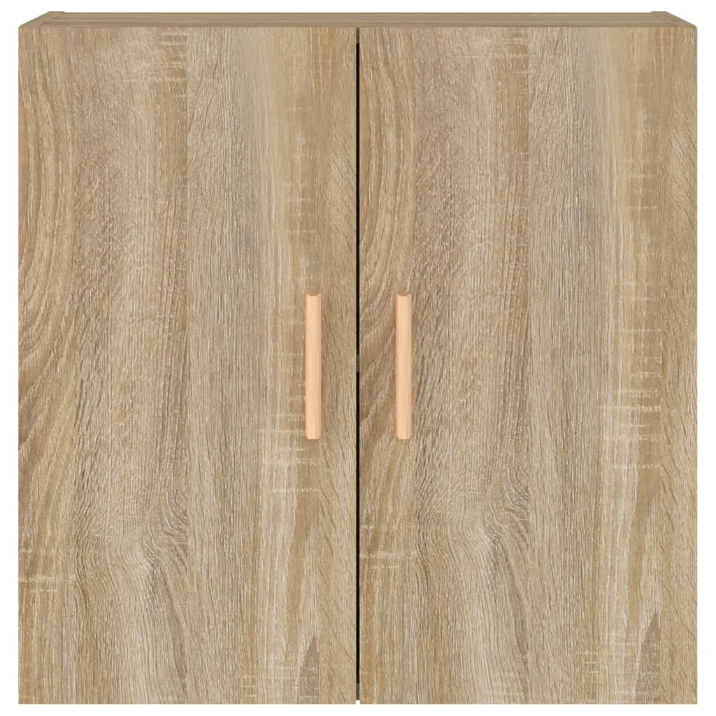 Wall Cabinet Sonoma Oak 60x30x60 cm Wood Material