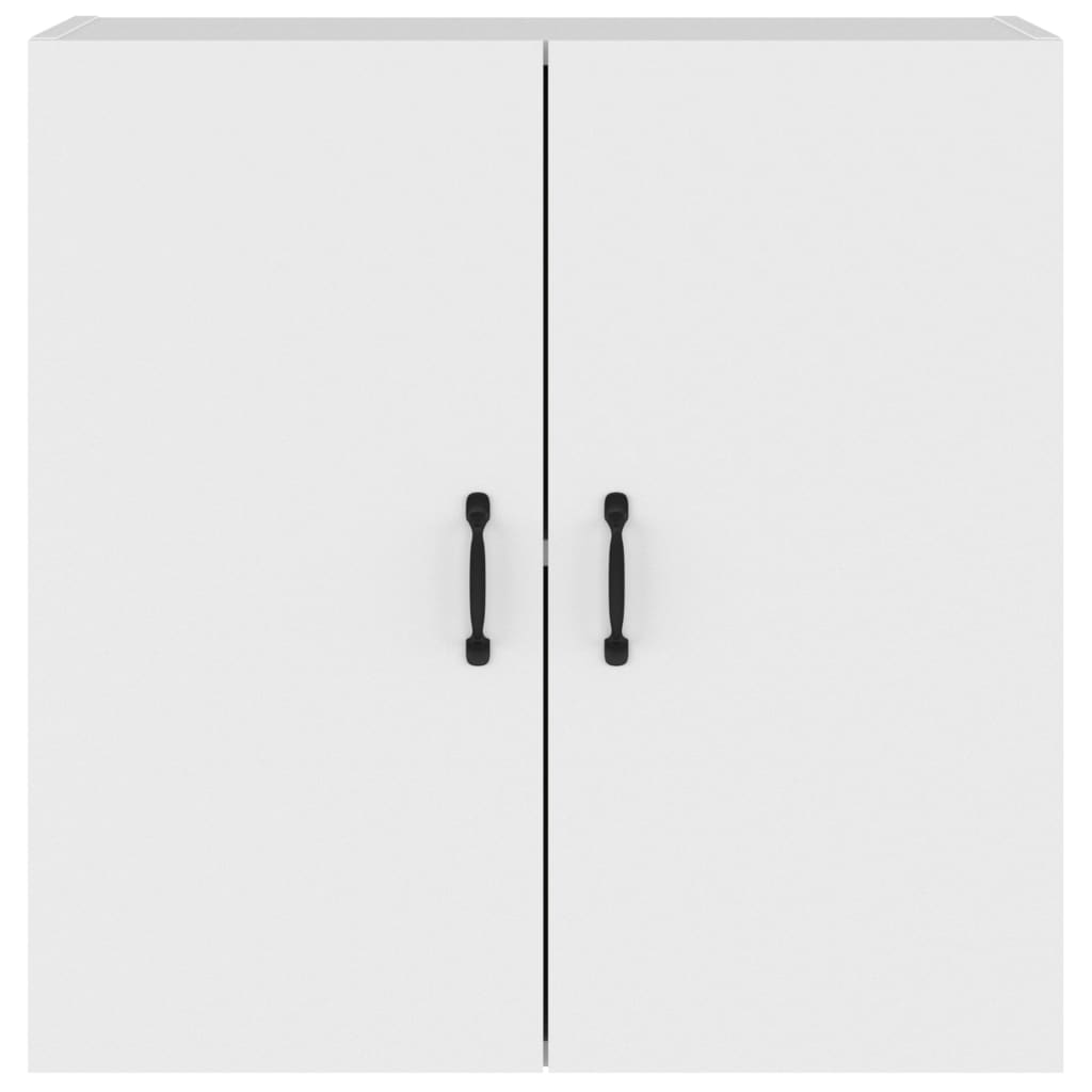 Wall Cabinet White 60x31x60 cm Wood Material