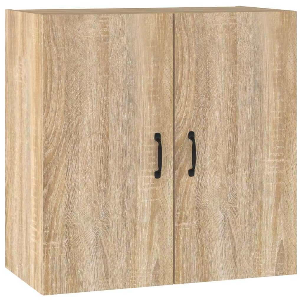 Wall Cabinet Sonoma Oak 60x31x60 cm Wood Material