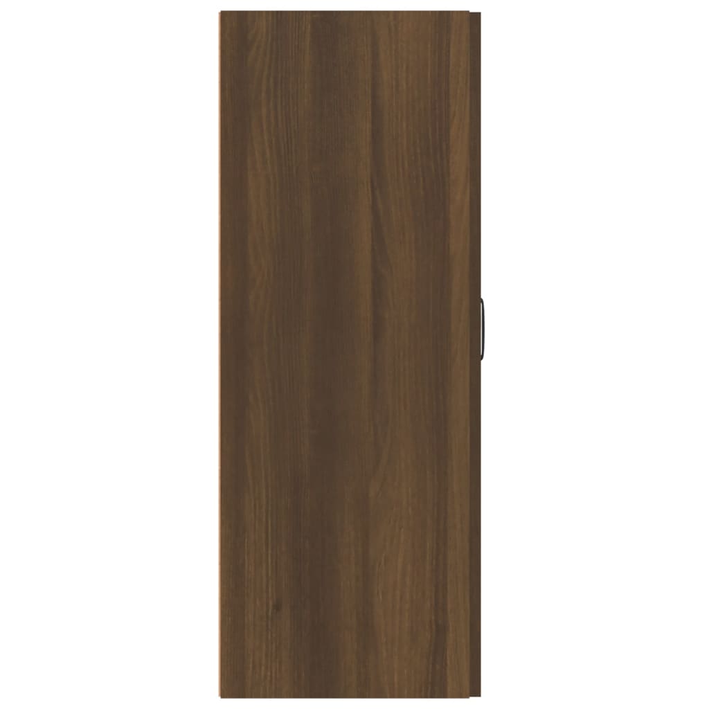 Hängeschrank Braun Eichen-Optik 69,5x34x90 cm Holzwerkstoff