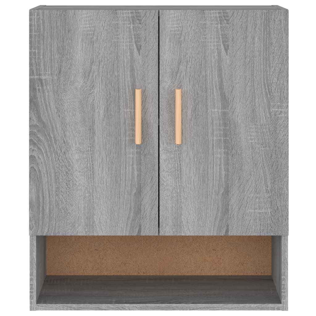 Wandschrank Grau Sonoma 60x31x70 cm Holzwerkstoff