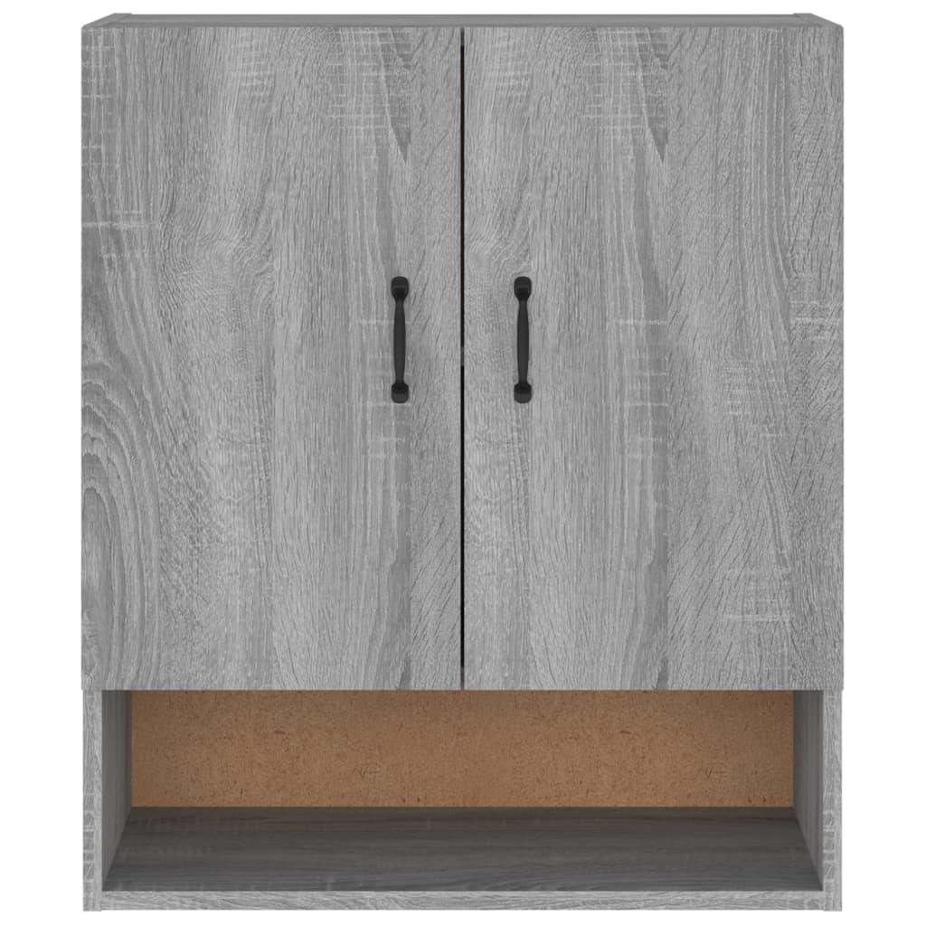 Wandschrank Grau Sonoma 60x31x70 cm Holzwerkstoff