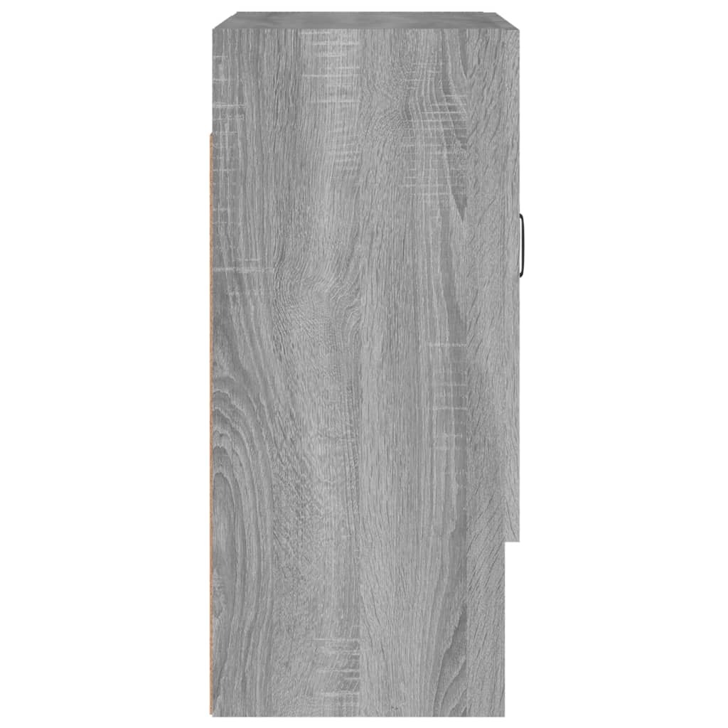 Wandschrank Grau Sonoma 60x31x70 cm Holzwerkstoff