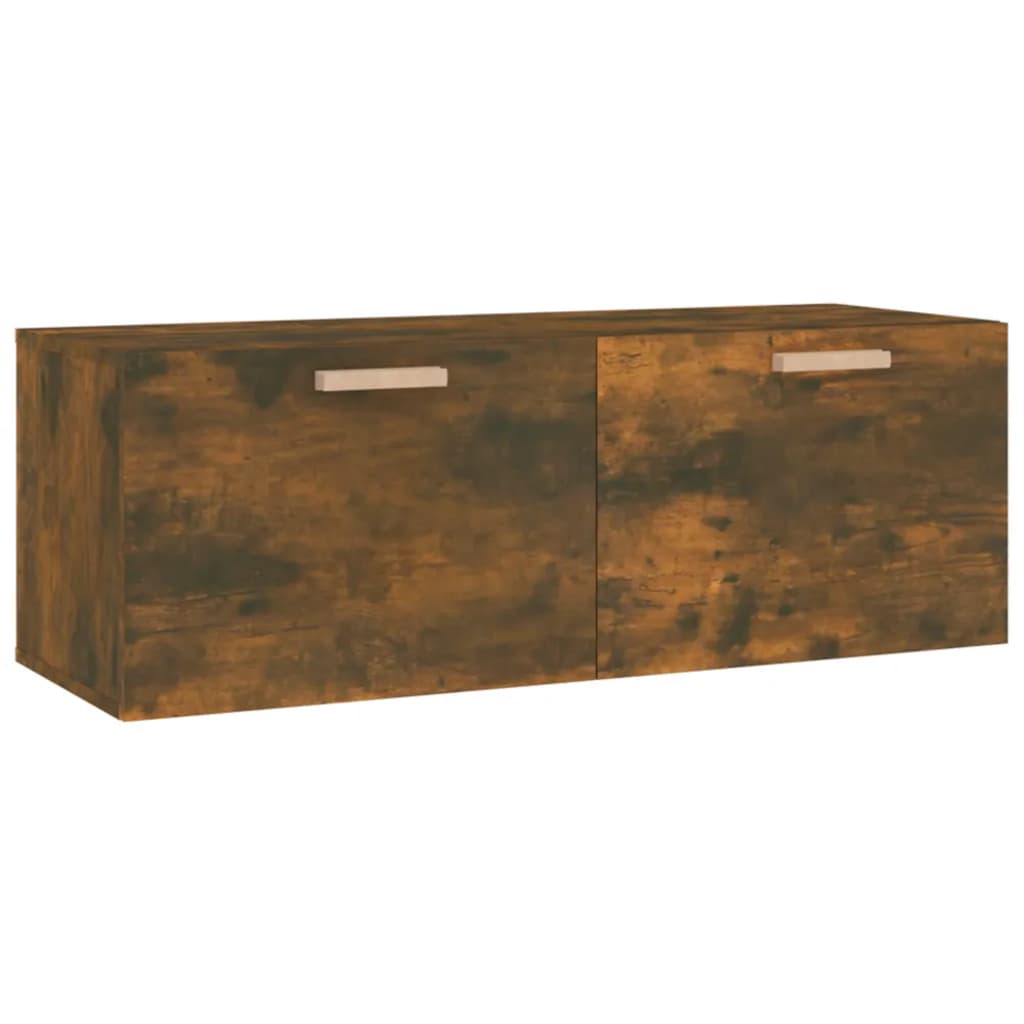 Wandschrank Räuchereiche 100x36,5x35 cm Holzwerkstoff