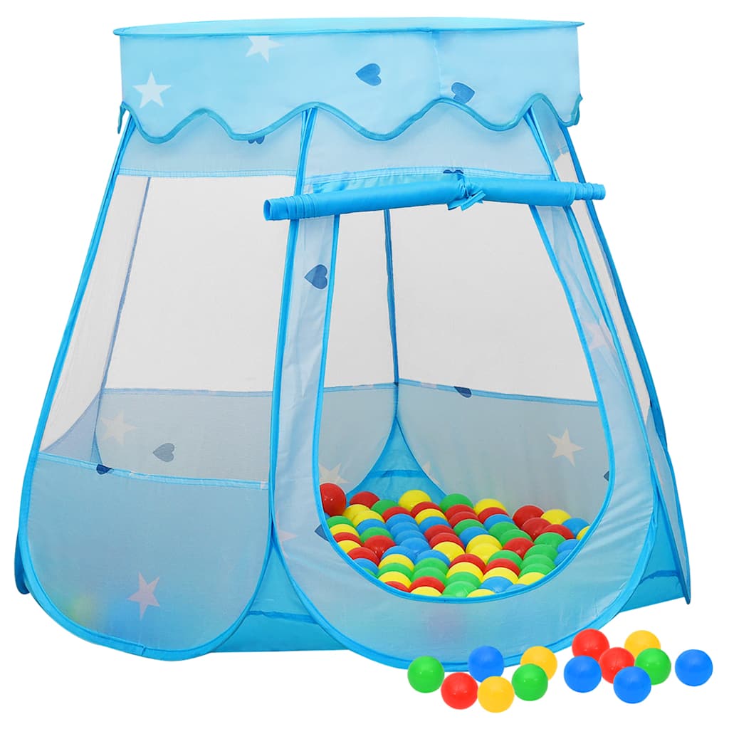 Children's Play Tent Blue 102x102x82 cm