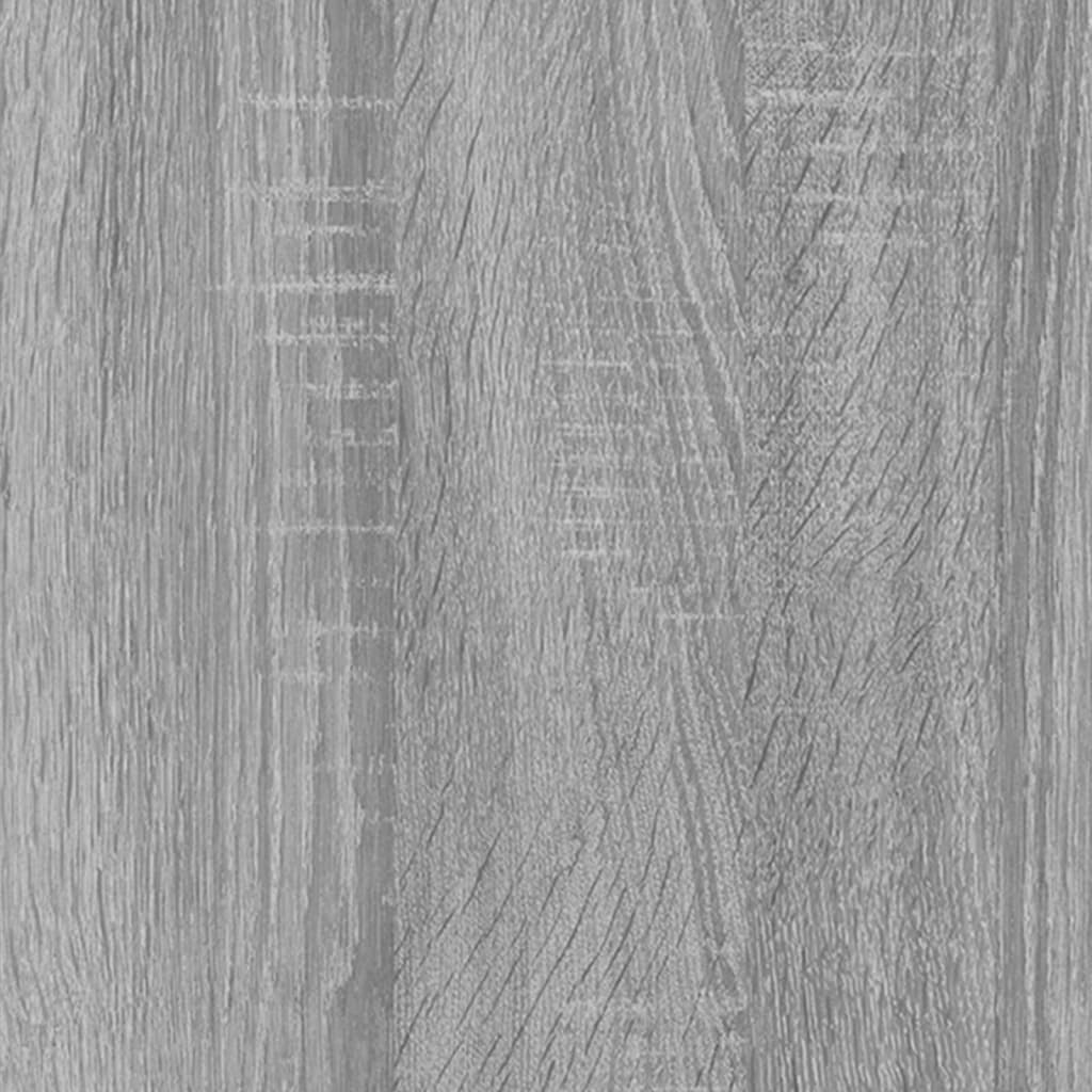 Wandschränke 2 Stk. Grau Sonoma 100x36,5x35 cm Holzwerkstoff