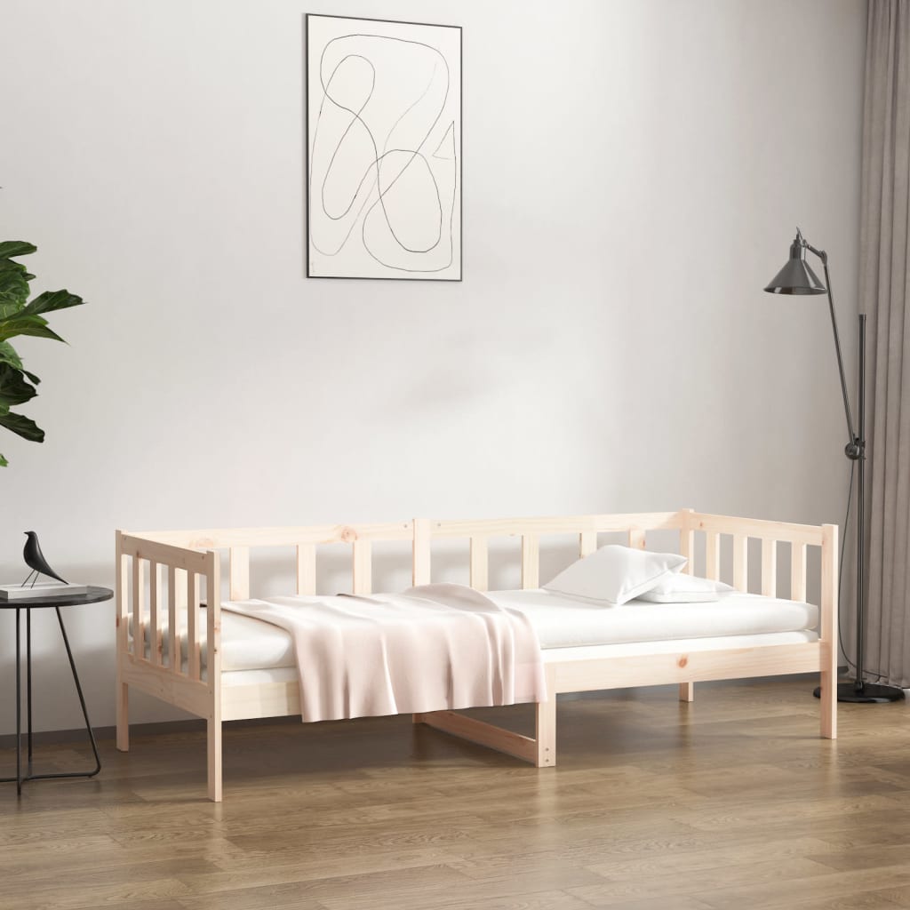 Daybed without mattress 90x190 cm solid pine wood