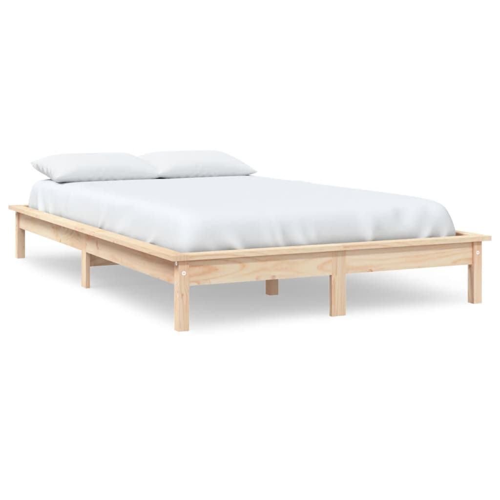 Solid wood bed 140x200 cm pine