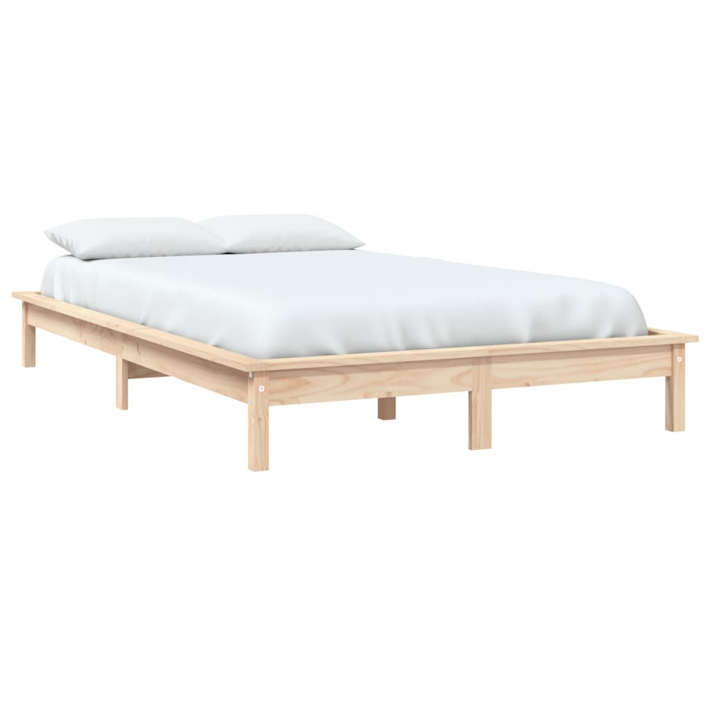 Solid wood bed 140x200 cm pine