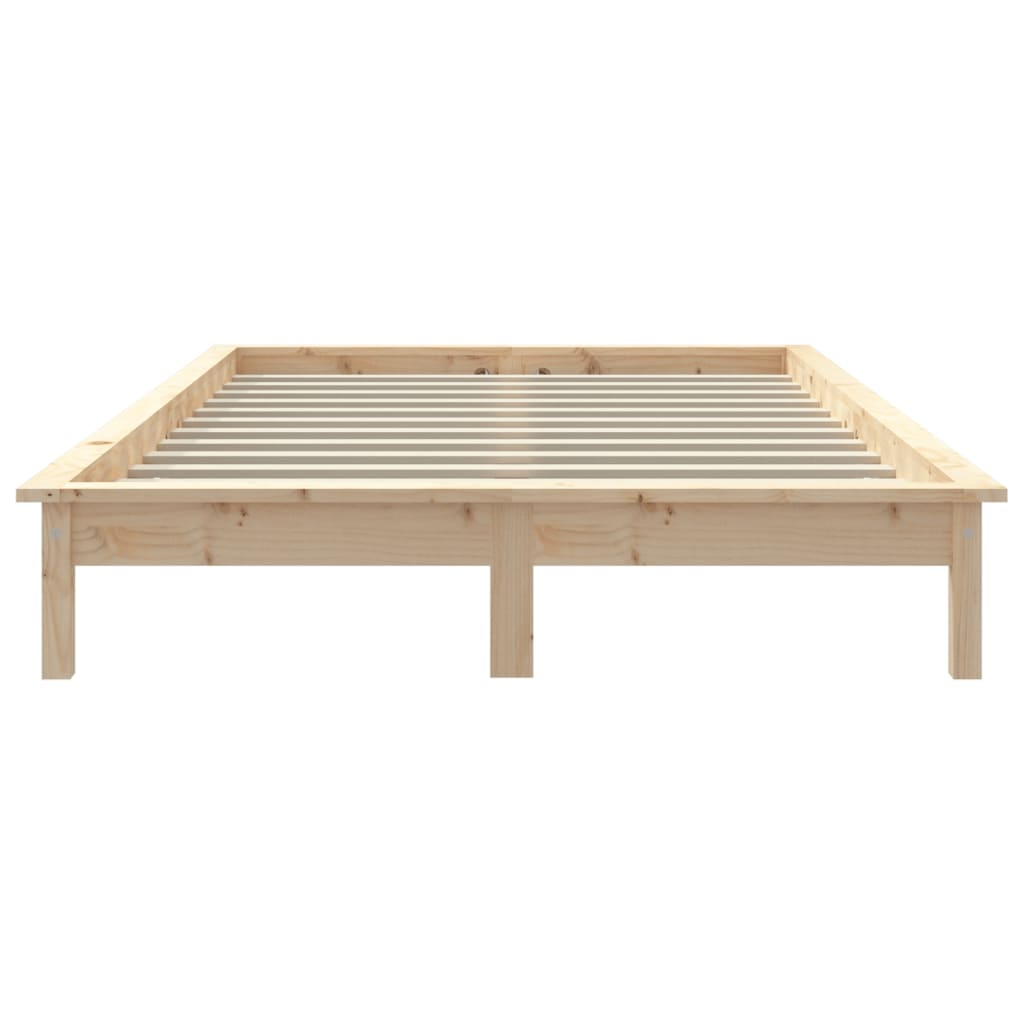 Solid wood bed 140x200 cm pine