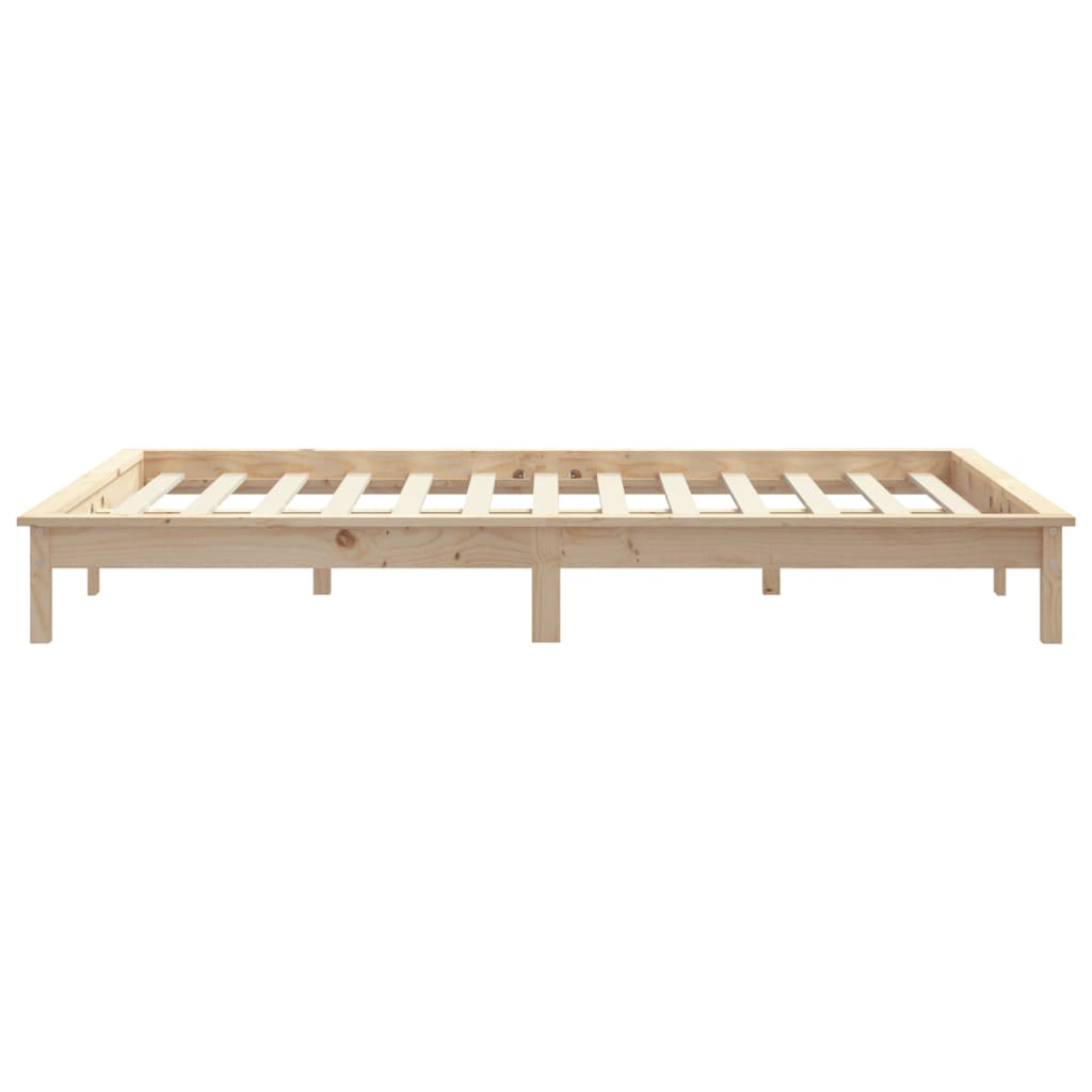 Solid wood bed 140x200 cm pine