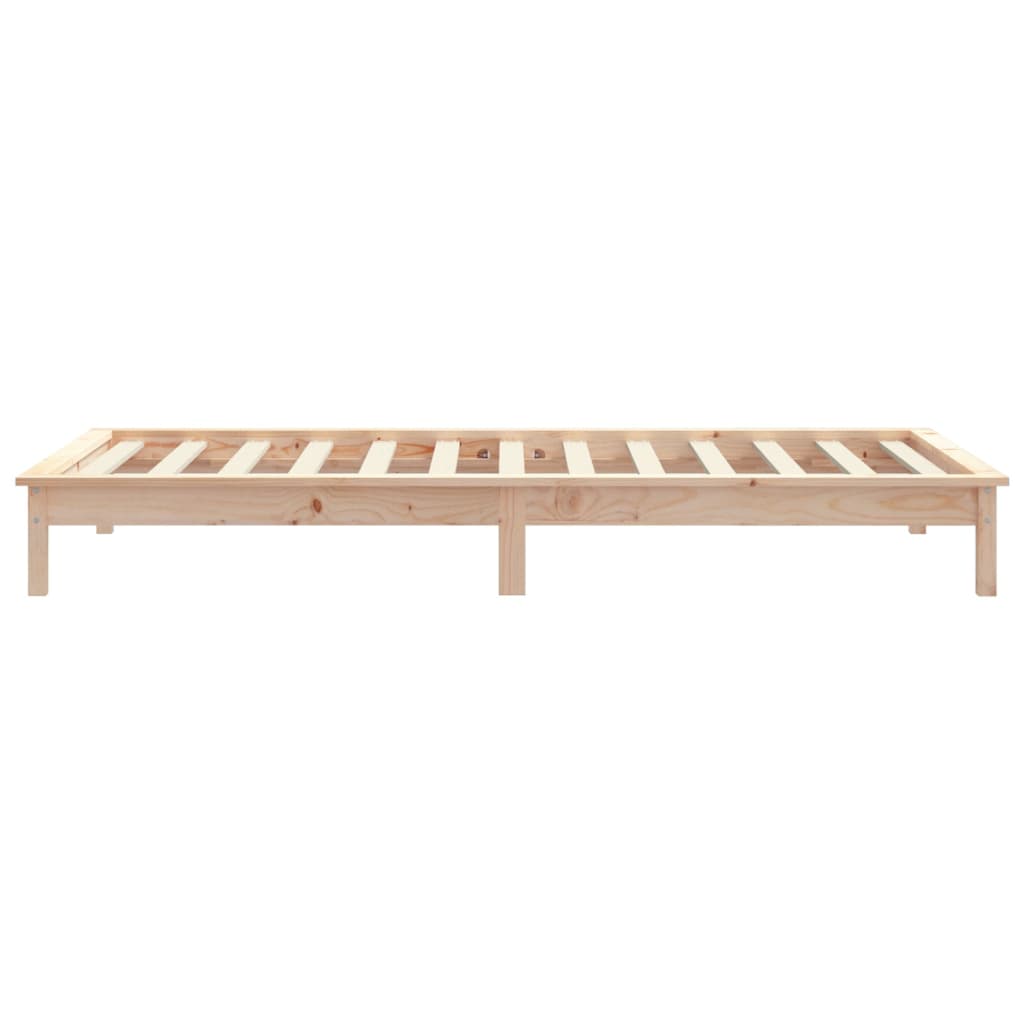 Solid wood bed 90x190 cm pine