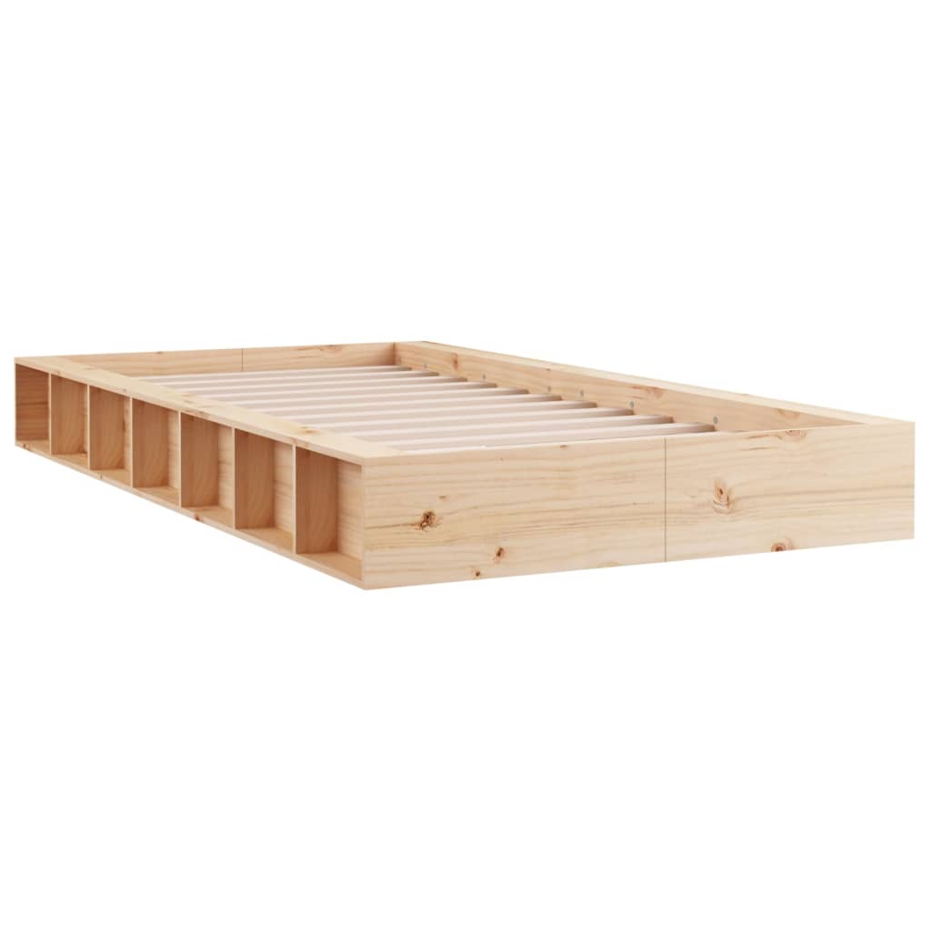 solid wood bed 100x200 cm