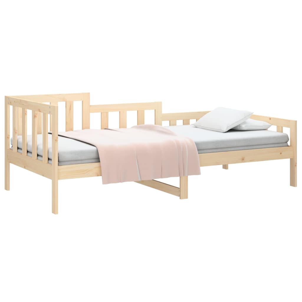 Daybed without mattress 90x200 cm solid pine wood