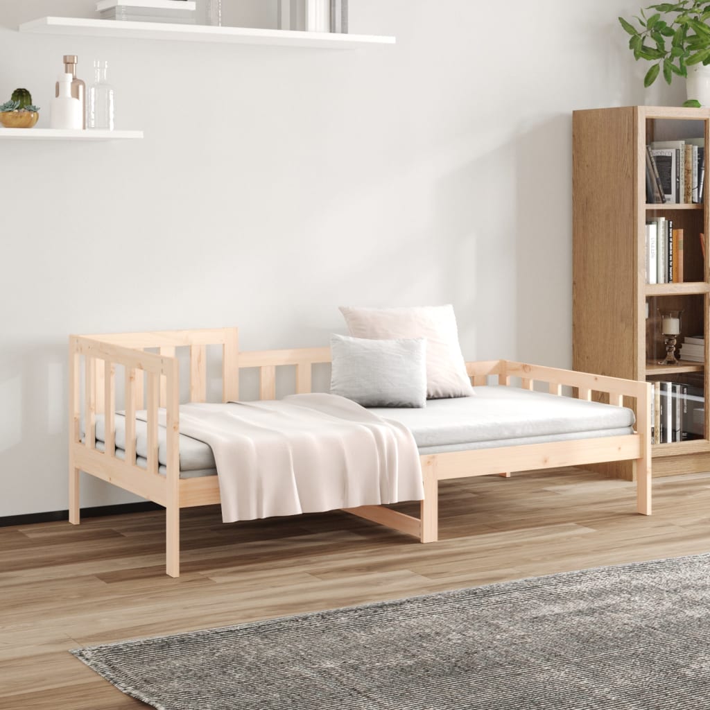 Daybed without mattress 90x200 cm solid pine wood