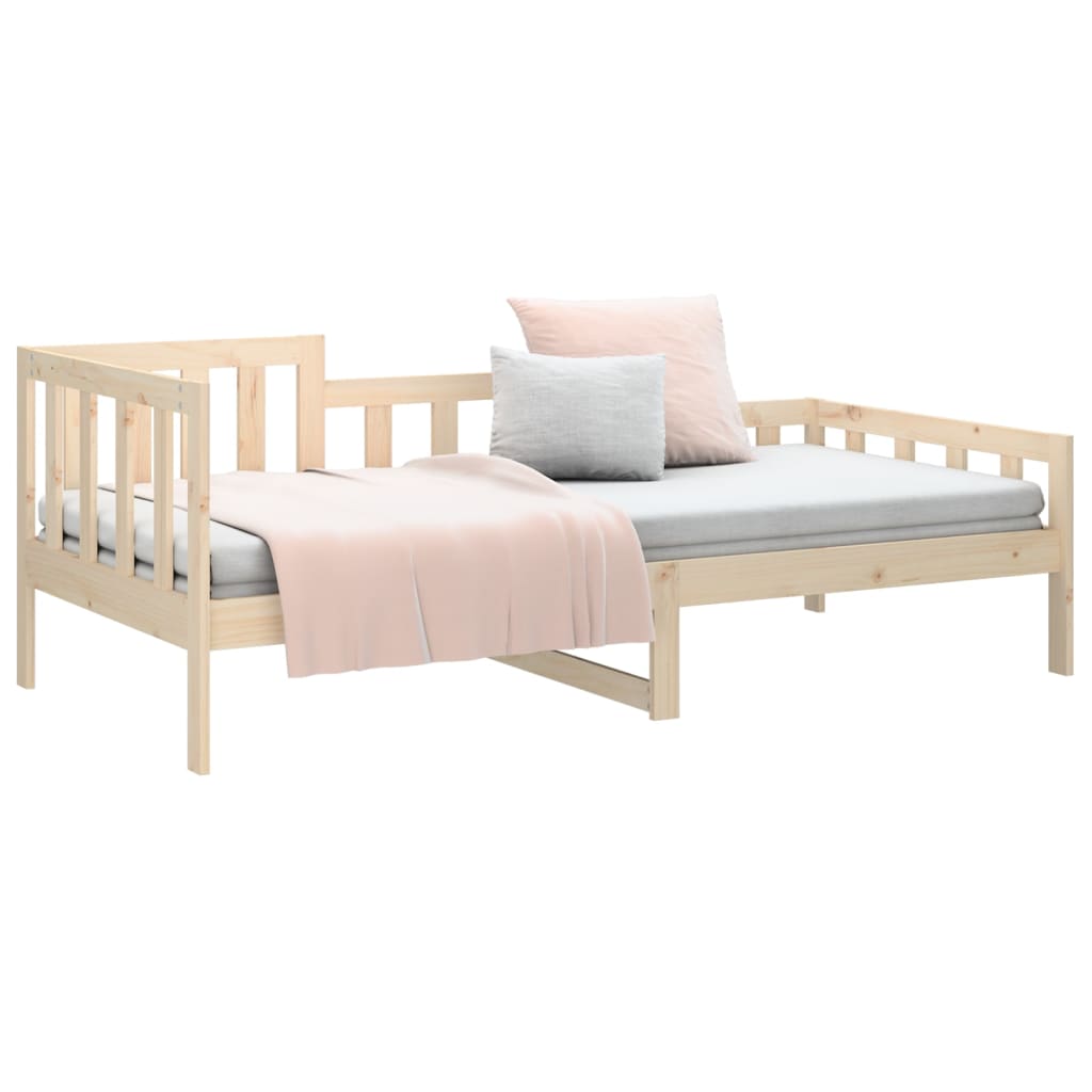 Daybed without mattress 90x200 cm solid pine wood