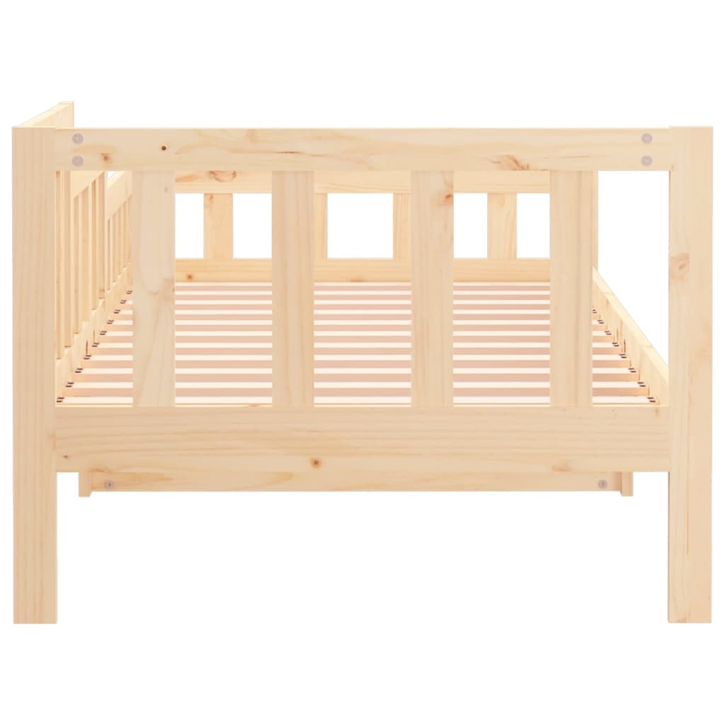 Daybed without mattress 90x200 cm solid pine wood