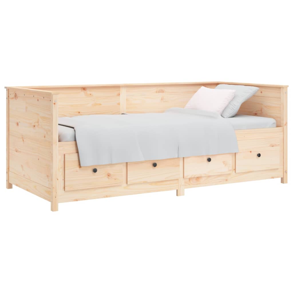 Daybed without mattress 80x200 cm solid pine wood