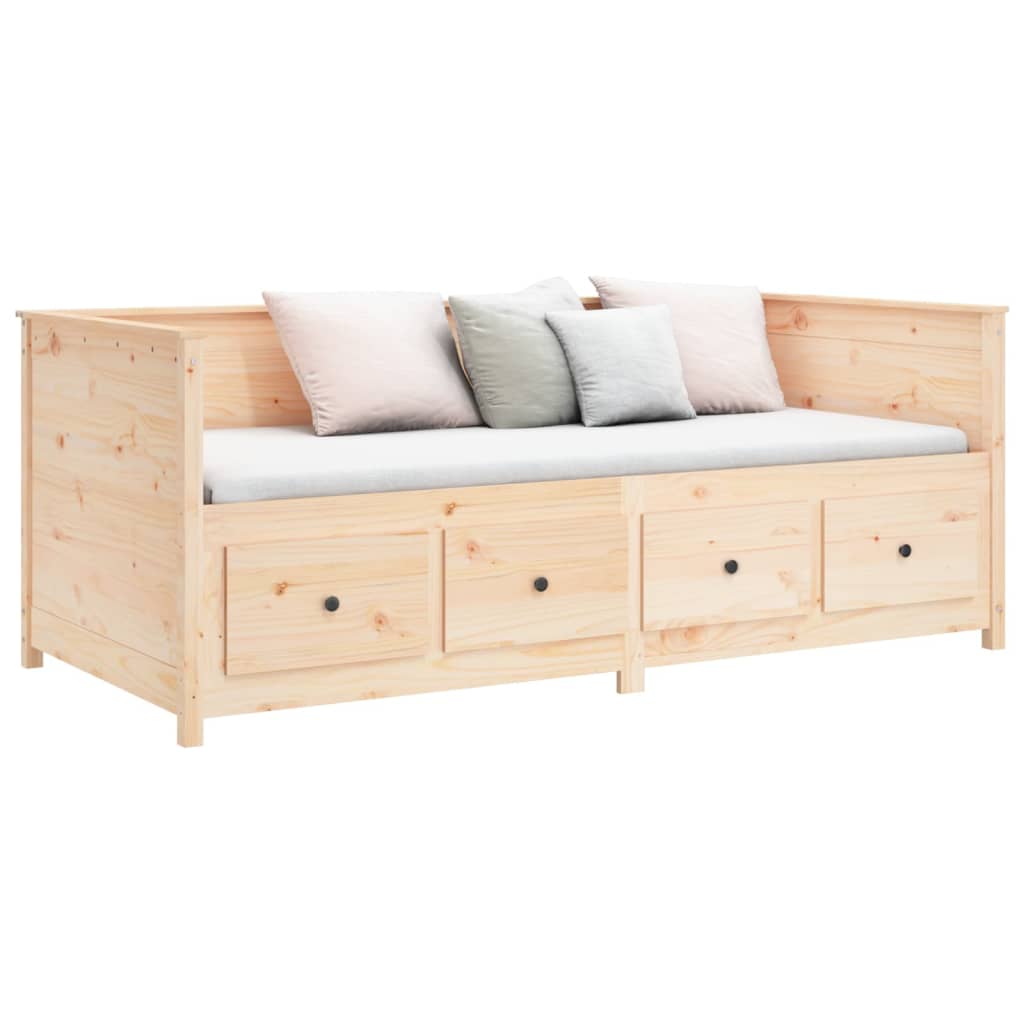 Daybed without mattress 80x200 cm solid pine wood