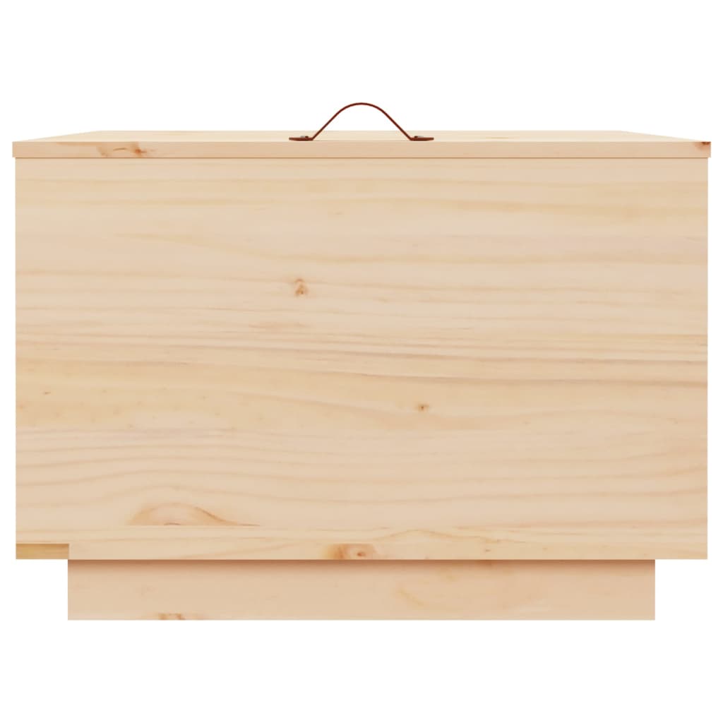 Storage boxes with lids 3 pcs. Solid pine wood