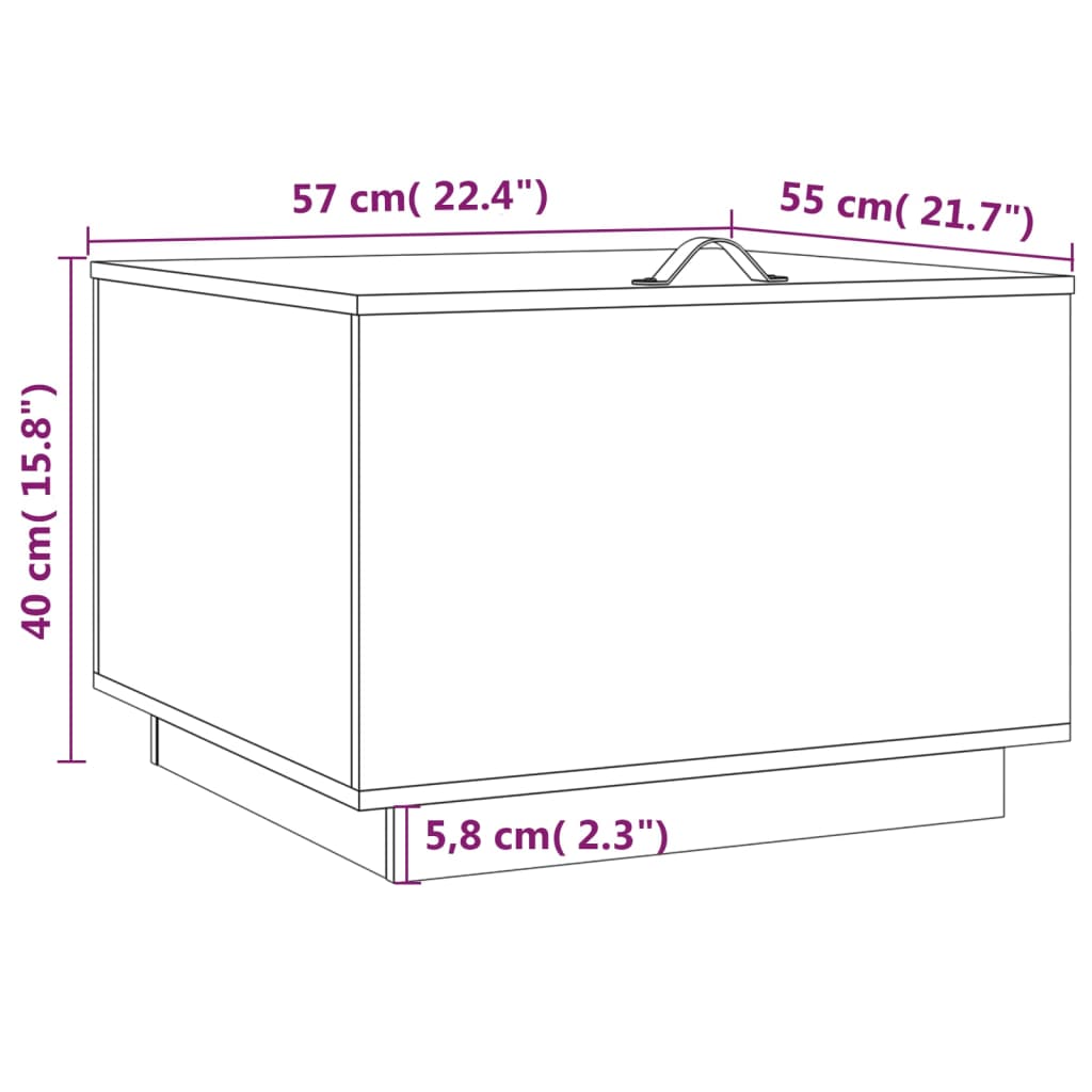 Storage boxes with lids 3 pcs. Solid pine wood