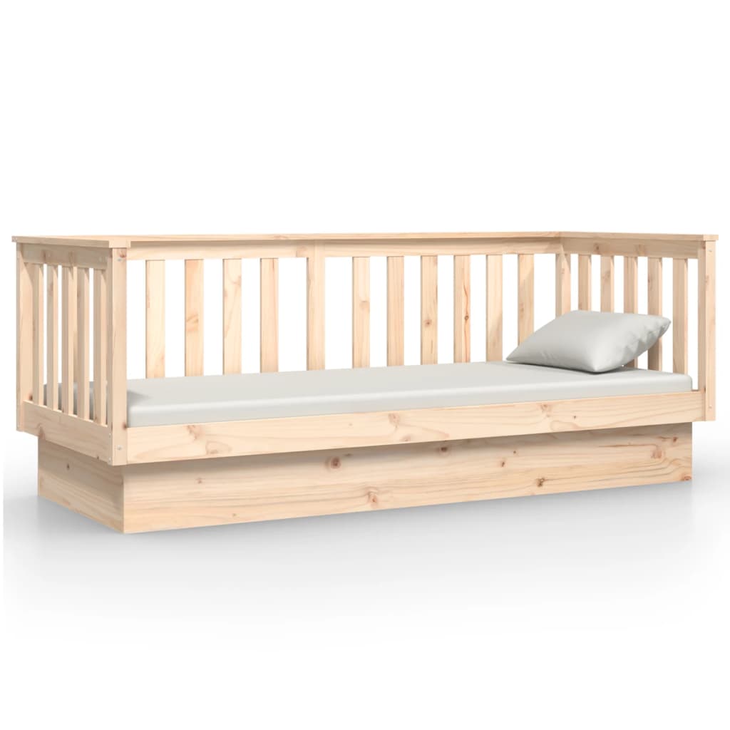 Daybed without mattress 90x190 cm solid pine wood