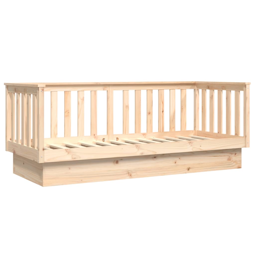 Daybed without mattress 90x190 cm solid pine wood