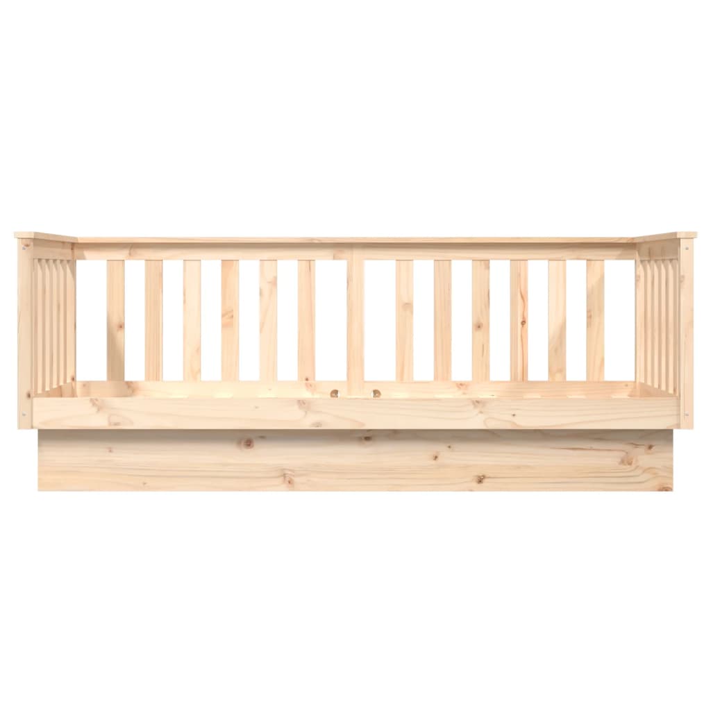 Daybed without mattress 90x190 cm solid pine wood