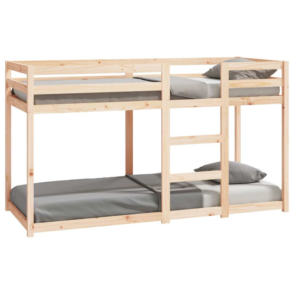 Bunk bed 75x190 cm solid pine wood