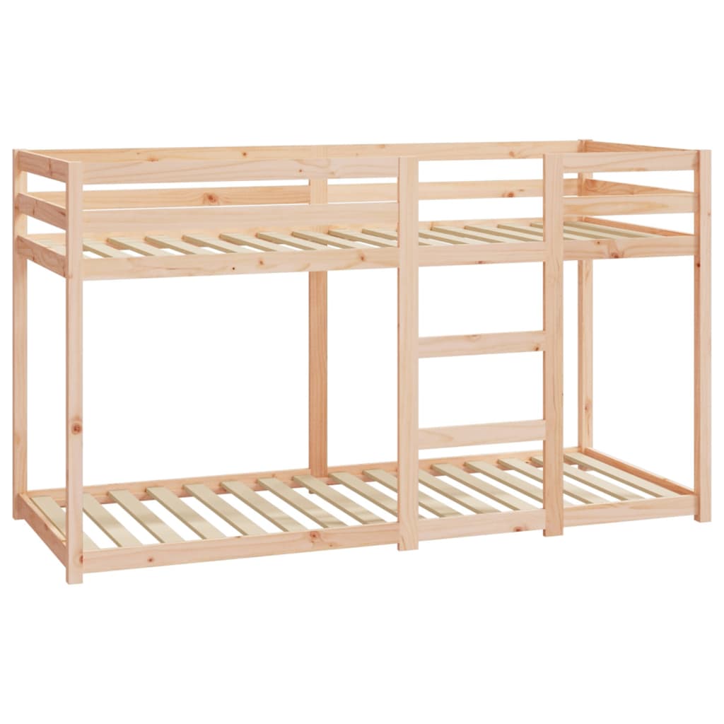 Bunk bed 75x190 cm solid pine wood