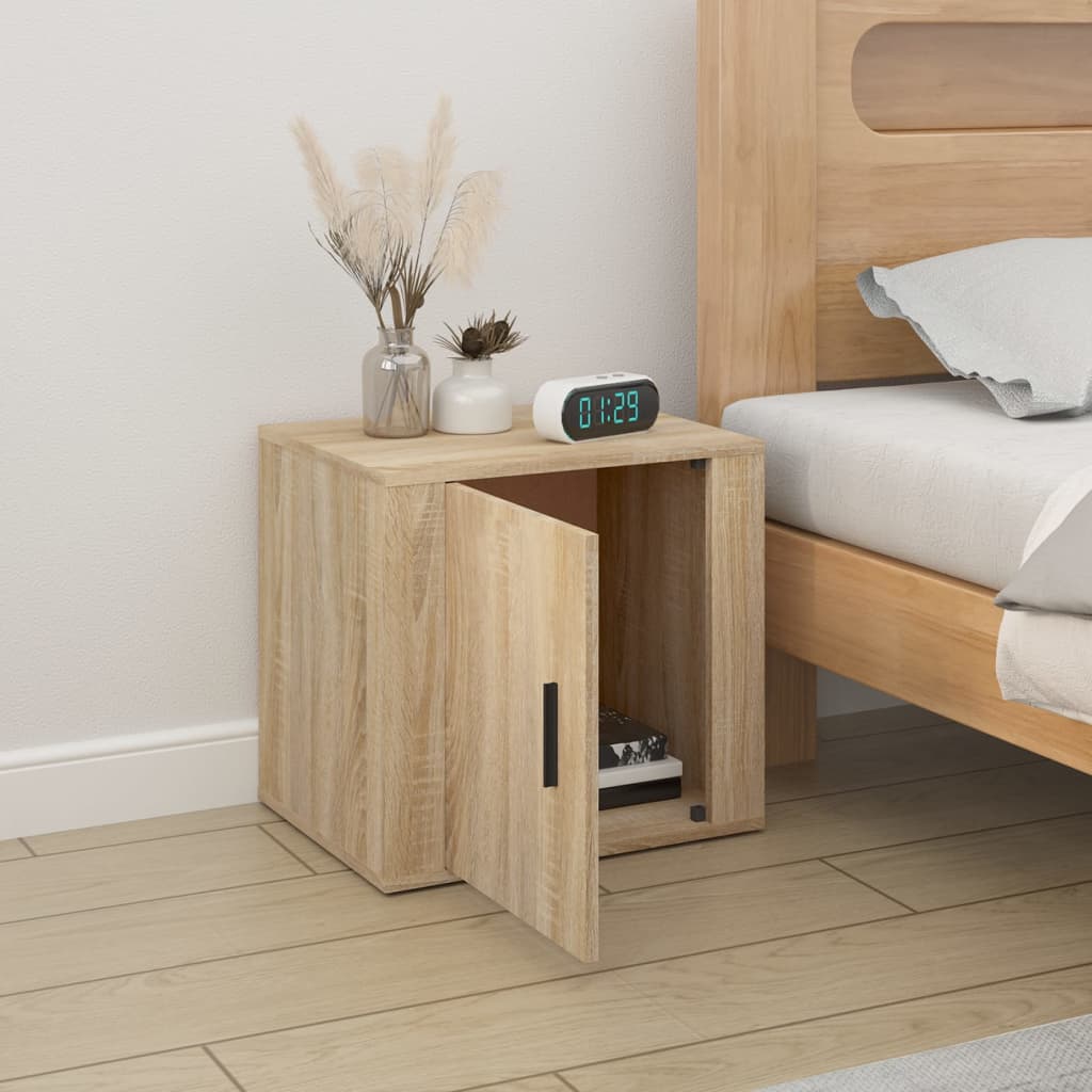 Bedside table Sonoma oak 50x39x47 cm