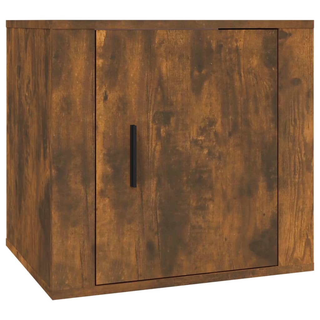 Bedside table smoked oak 50x39x47 cm