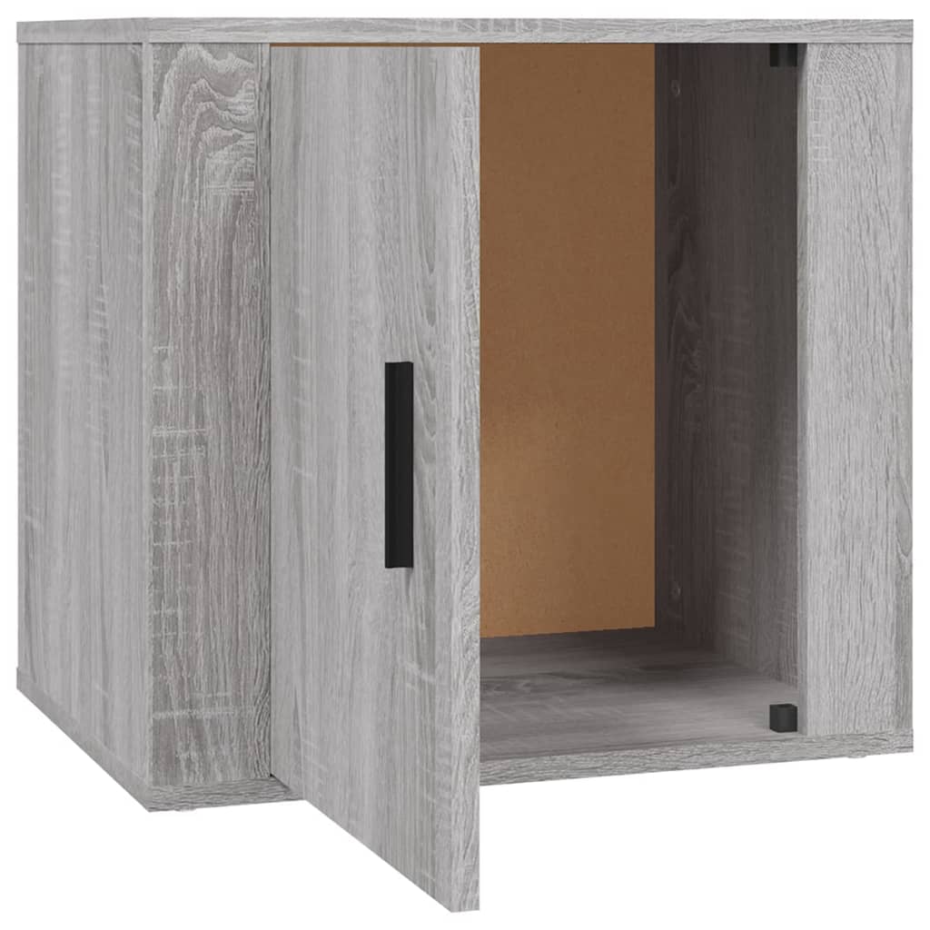 Bedside tables 2 pcs. Gray Sonoma 50x39x47 cm