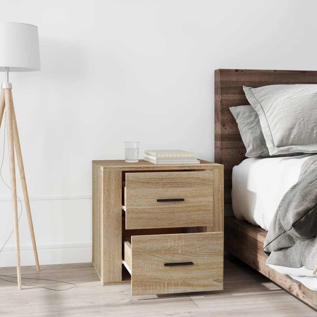 Bedside table Sonoma oak 50x39x47 cm