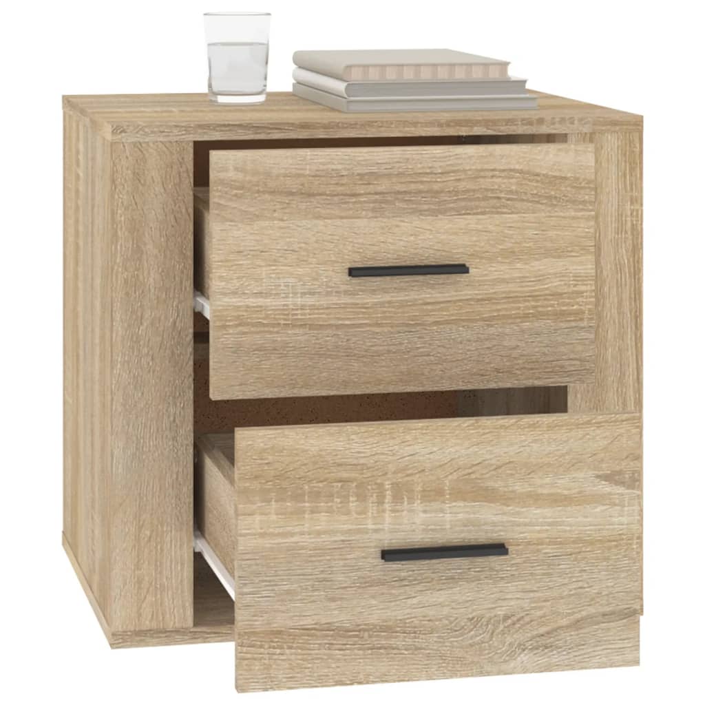 Bedside table Sonoma oak 50x39x47 cm