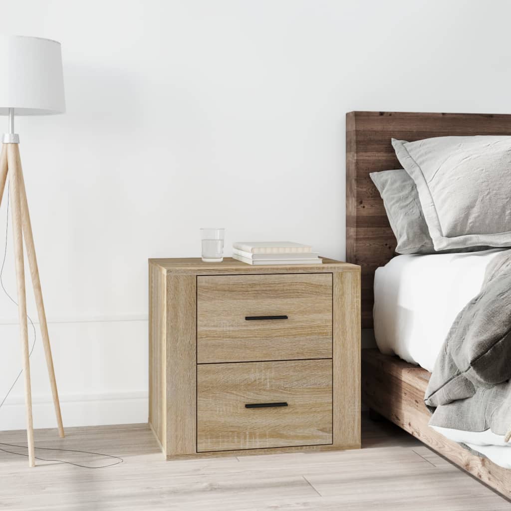 Bedside table Sonoma oak 50x39x47 cm