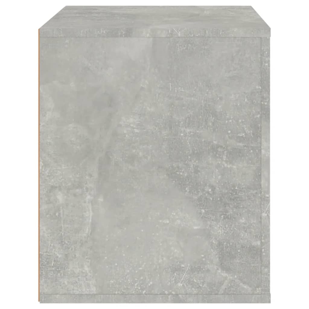 bedside table concrete grey 50x39x47 cm