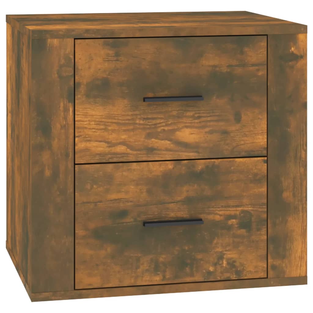 Bedside table smoked oak 50x39x47 cm