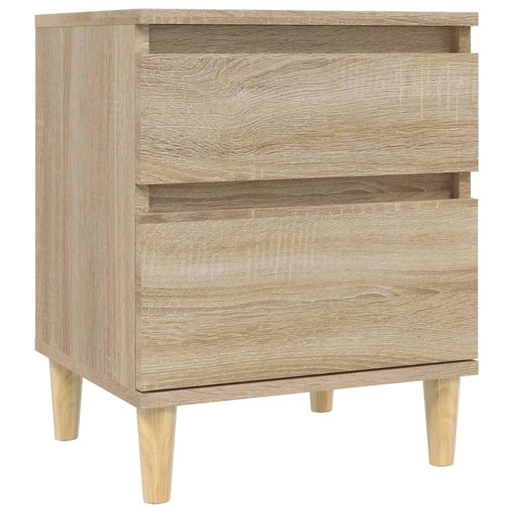 Bedside table Sonoma oak 40x35x50 cm