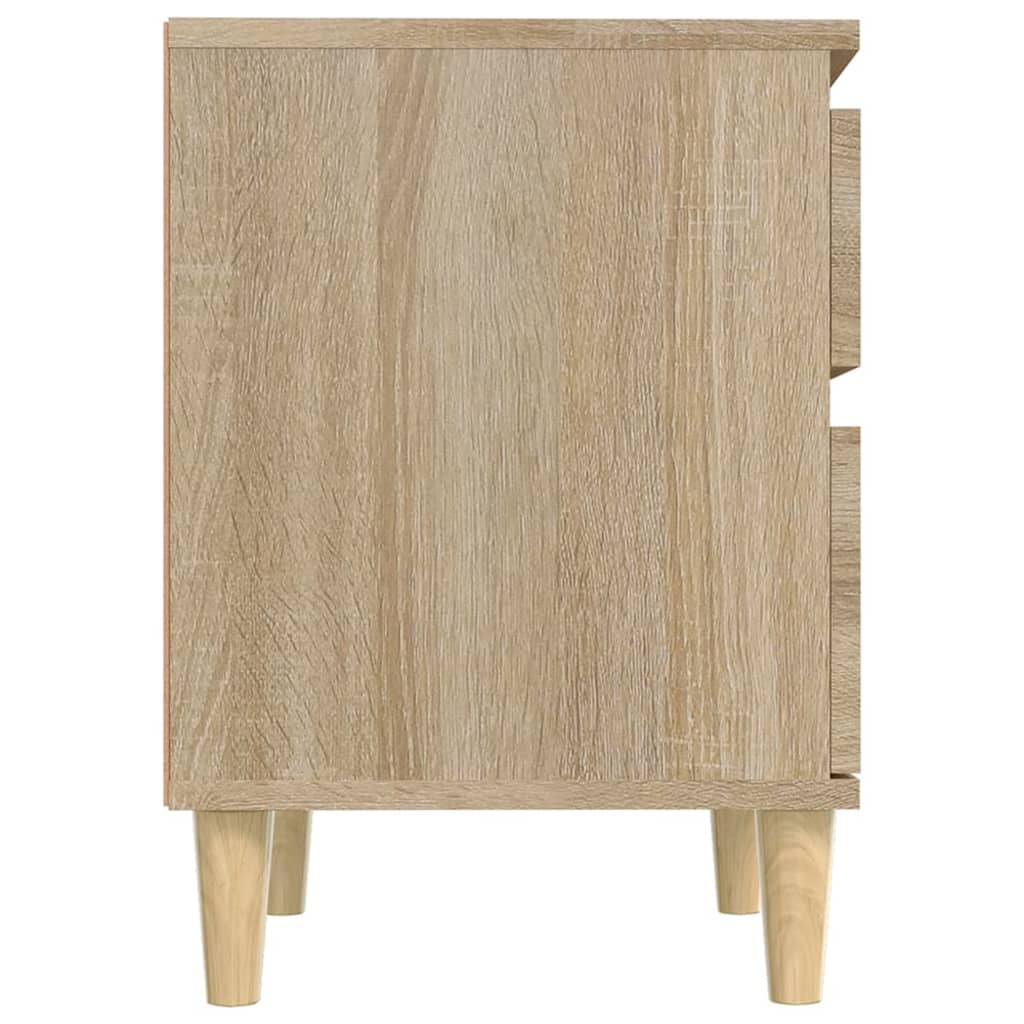 Bedside table Sonoma oak 40x35x50 cm