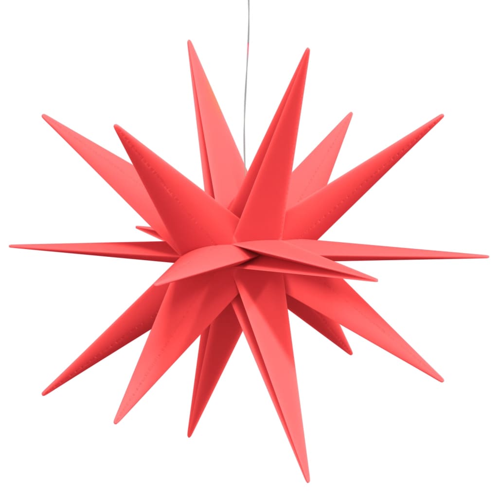 LED Christmas Star Foldable Red 57 cm