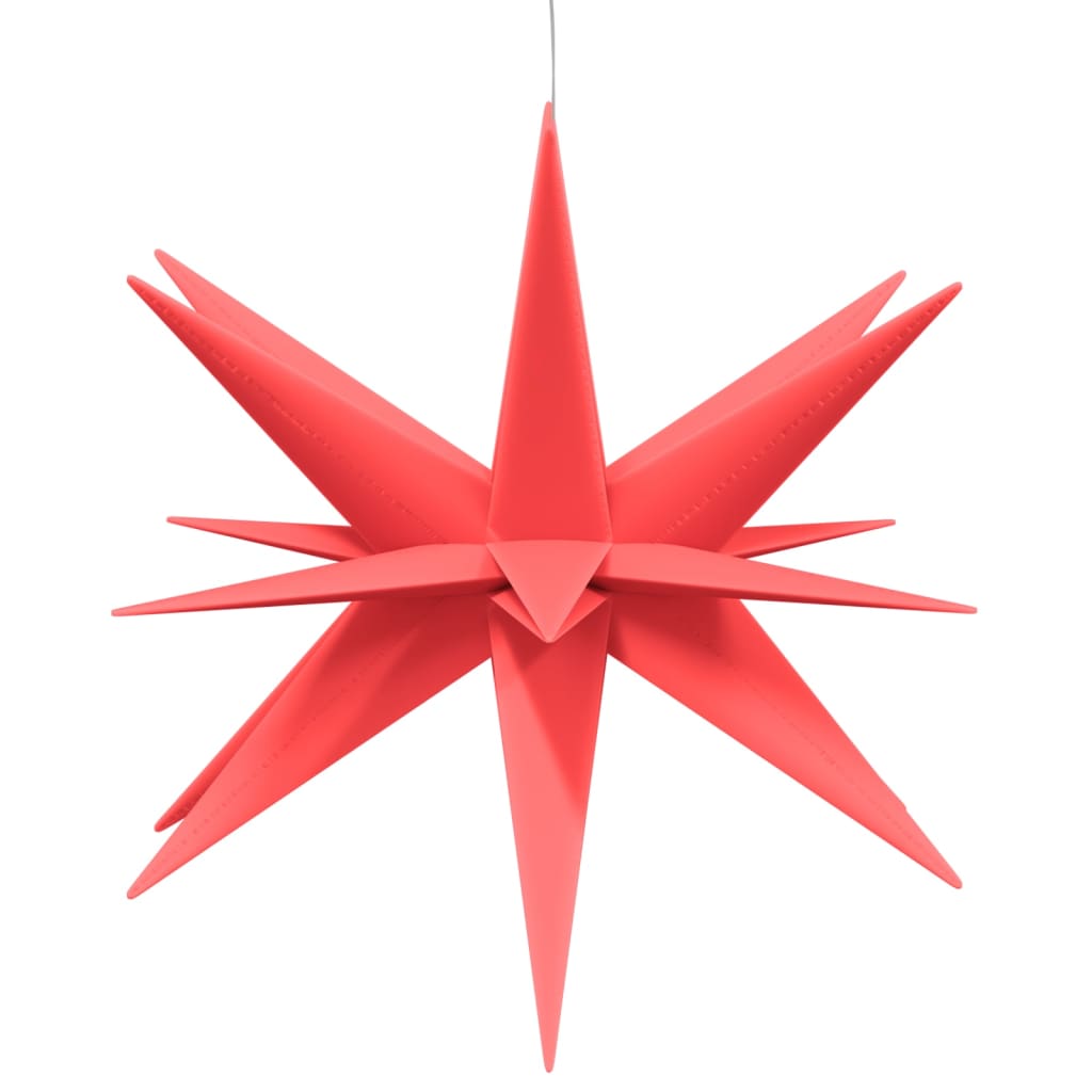 LED Christmas Star Foldable Red 57 cm