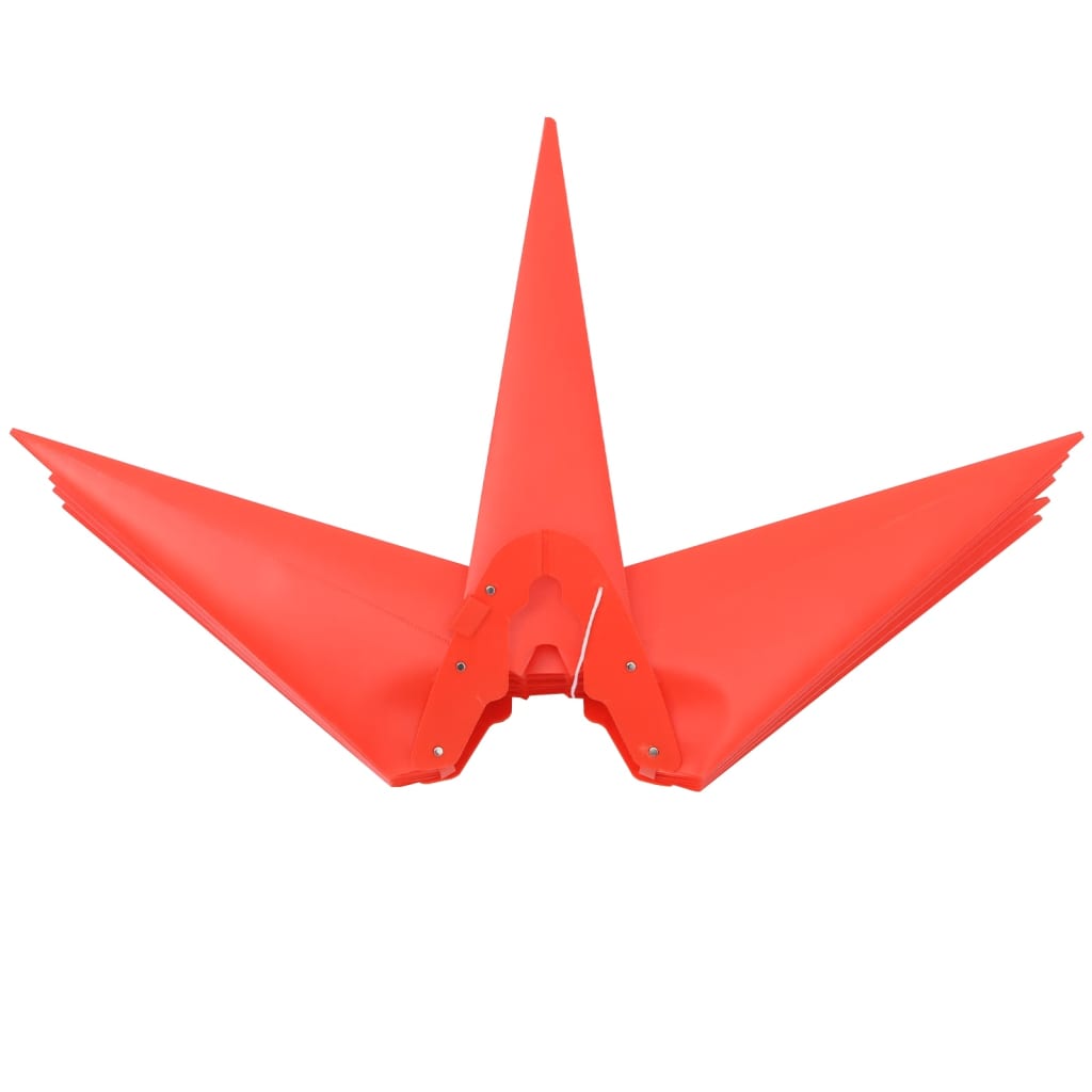 LED Christmas Star Foldable Red 57 cm